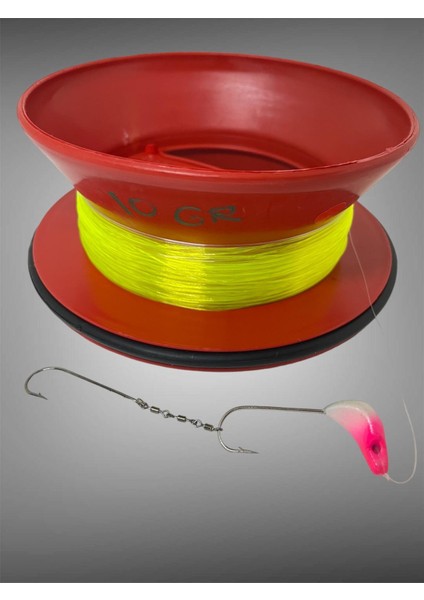 Glow Zokalı Lüfer Takımı (10GR) (Floresan Sarı 1)