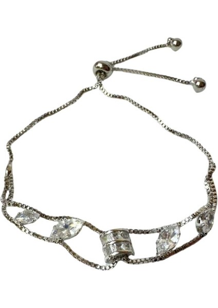 9867 Oval Taş Detaylı Ayarlanabilir Büjiteri Bileklik fiyatları