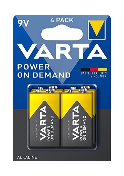 Power On 9V Bli 4 Adet fiyatları