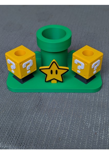 Süper Mario Diş Fırçası Tutacağı