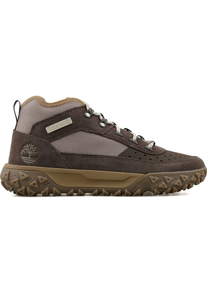 Green Stride Motion 6 Mid Lace Up Sneak Erkek Kahverengi Bot
