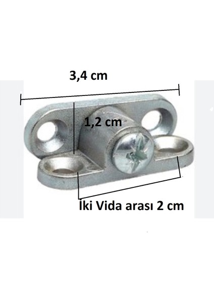 Açılı Kelebek Bağlantı, Çektirme Zamak-Metal Köşe Birleştirme Kelebek Bağlantı (4 Adet) fiyatları