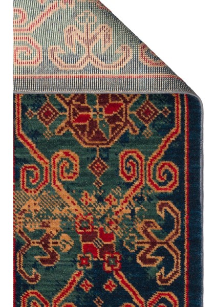 Cadis Kdm 01 Navy Red Vintage El Emeği Yüksek Kara Tezgah Halısı indirimleri
