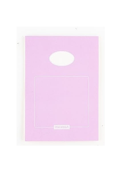 A5 Renkli Bloknot 50 Yaprak, Noktalı 4'lü Paket, Eflatun, Sarı, Turkuaz, Gri modelleri