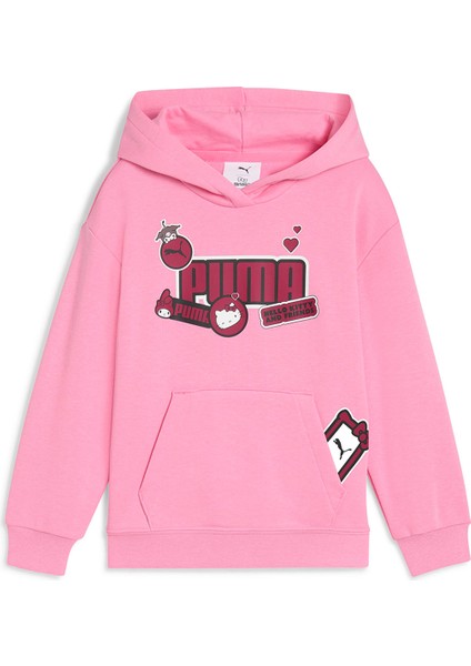 Hello Kitty&friends Graphic Çocuk Pembe Sweatshirt
