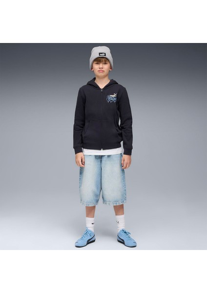 Mid 90S Full Zip Çocuk Lacivert Kapüşonlu Ceket fiyatları