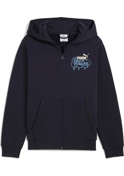 Mid 90S Full Zip Çocuk Lacivert Kapüşonlu Ceket fırsatları