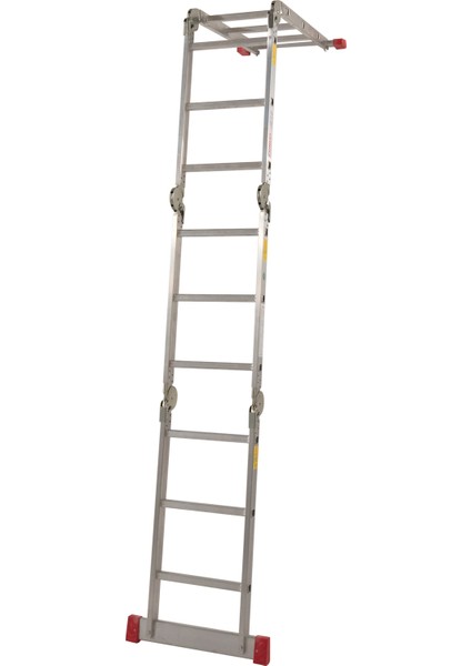 Dört Kırmalı Akrobat Merdiven 4x4 Basamaklı 4.75 Metre fiyatları