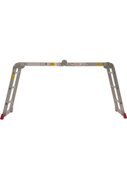 Dört Kırmalı Akrobat Merdiven 4x4 Basamaklı 4.75 Metre modelleri