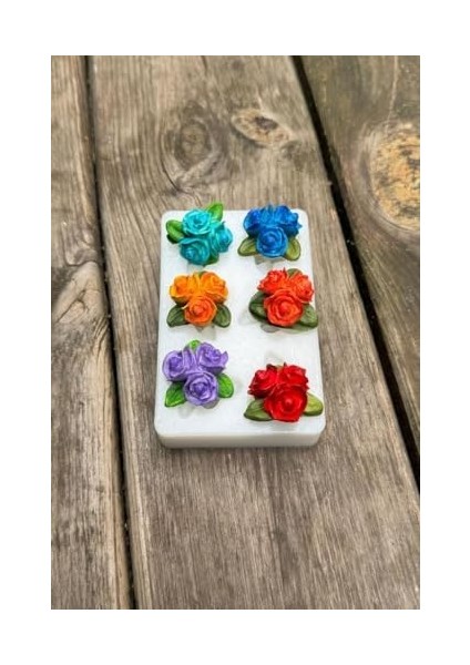Concept Gül Mini Silikon Mum Kalıbı fiyatları