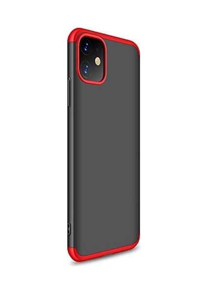 11 (6.1'') Için Kılıf Dip 360 Protective Siyah Kırmızı [ 11 ile Uyumlu Kılıf - Kırmızı] fiyatları