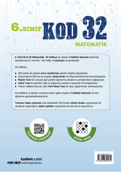 6. Sınıf Matematik Kod 32 fiyatları