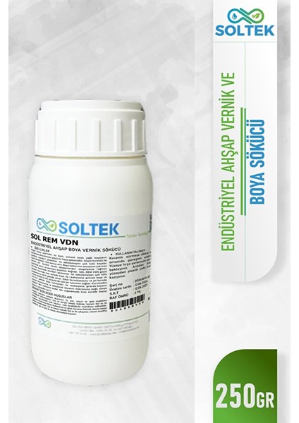 En Güçlü Ahşap Boya Sökücü &boya Çıkarıcı Sol Rem Vdn