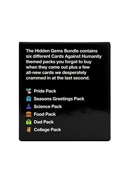 Against Humanity Hgb Kart Oyunları, Siyah, 0 modelleri