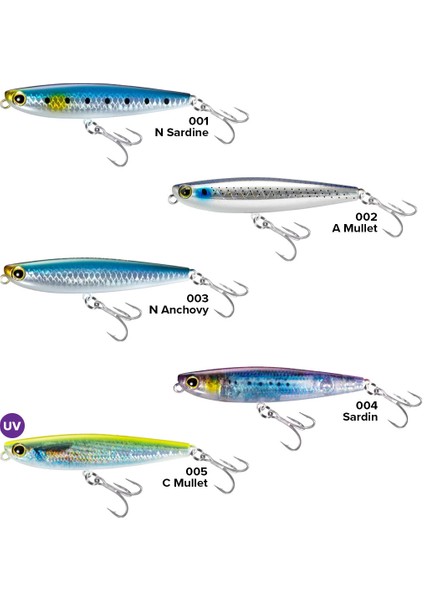 Exsence Fortuna 75F 7.5 cm 8 gr Su Üstü Maket Yem