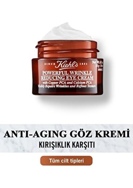 Powerful Wrinkle Reducing Göz Kremi İnce Çizgileri Azaltır 14 ml modelleri
