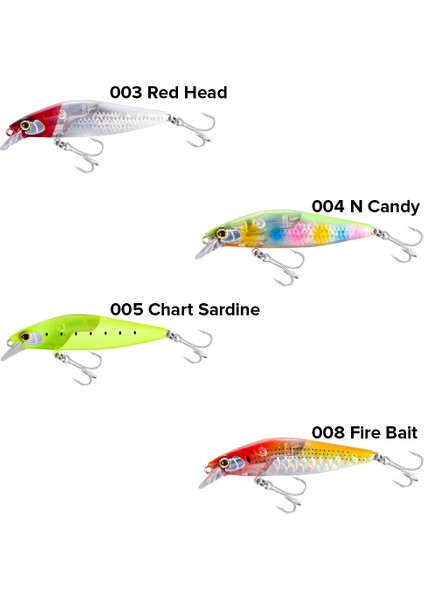 Exsence Silent Assassin 80F 8 cm 10 gr Floating Maket Yem