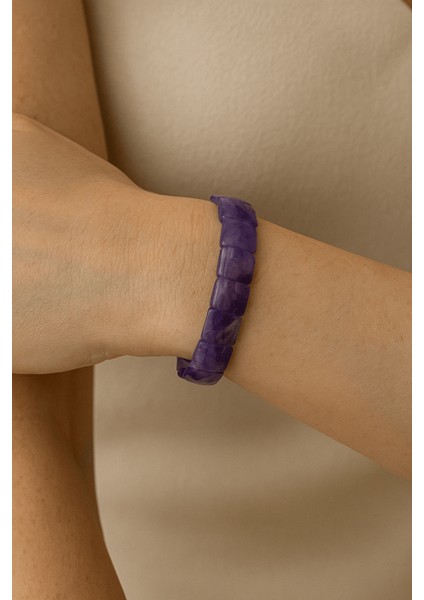 Ametist Rolex Bileklik