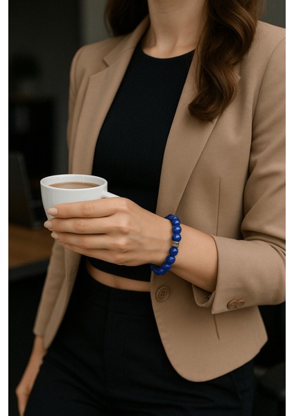 Lapis Lazuli Bileklik modelleri