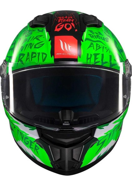 Stinger 2 Ardent C6 Parlak Kapalı Kask
