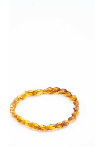 Yatay Kesim Kehribar Bileklik modelleri