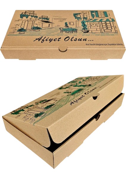 Tek Pide Kutusu 100'LÜ