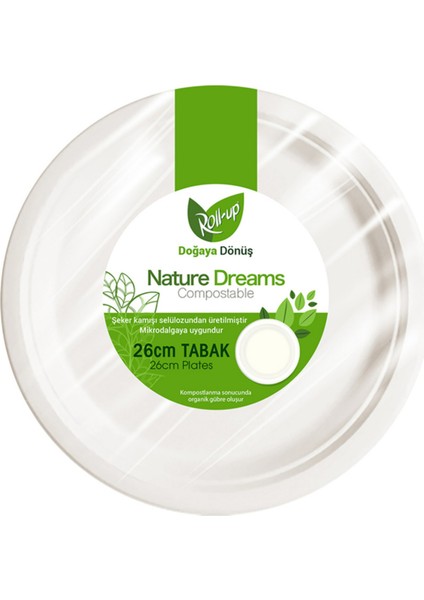 Nature Dreams 26 cm Bambu Tabak 25 Adet