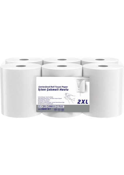 Maximum Içten Çekme Ferforeli Kağıt Havlu 6'lı