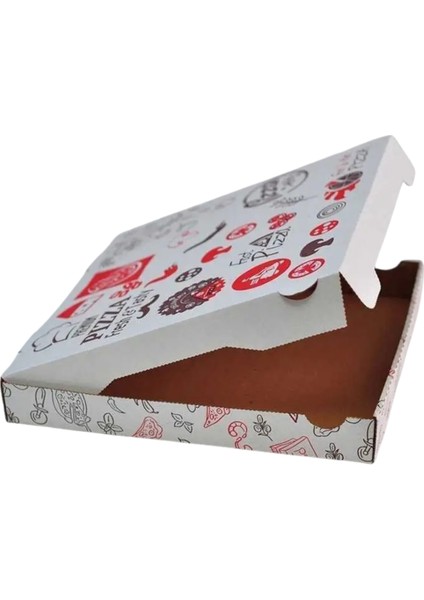 Pizza Kutusu 32X32 cm Beyaz 100'LÜ