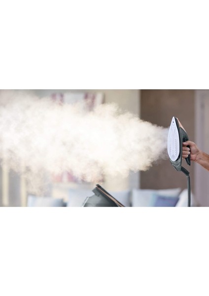 Kumaş Tanıma Özellikli 9000 Serisi Taban Kameralı Buhar Kazanlı Ütü, 750 G'a Varan Şok Buhar, Activesense Teknolojisi, Dahili Kamera, Yapay Zeka Teknolojisi + Mutfak Tartısı (Onerous)