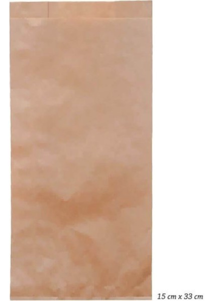 15X33 cm Kraft Ithal Şamua Kese Kağıdı 10 kg