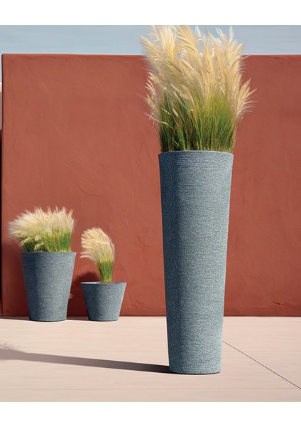 Tubra Round Uzun Plastik Saksı Kum fiyatları