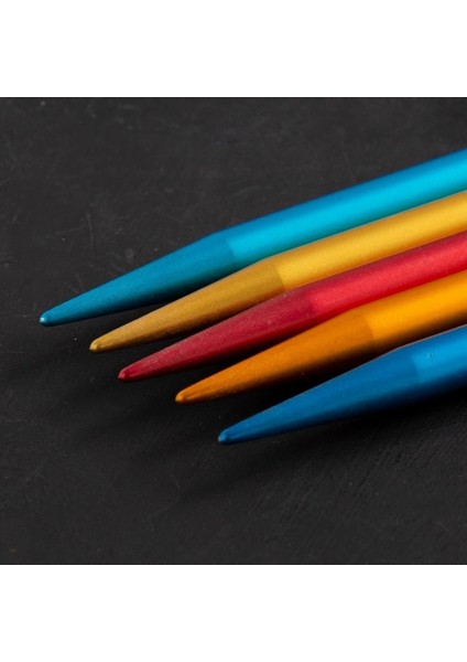 Addi Colibri 5,5mm 23CM Renkli Çorap Şişi - 204-7 modelleri