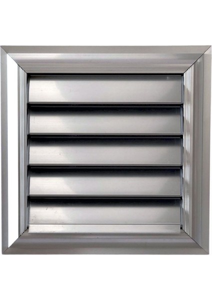 30X30 cm Alüminyum Parlak Krom Eloksal Banyo Menfezi modelleri