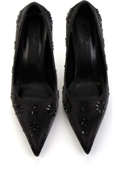 Siyah Kadın Klasik Topuklu Ayakkabı K01565016638 fırsatları