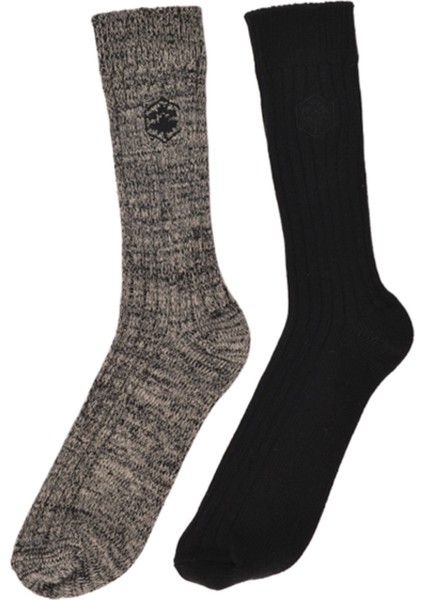 ml Outdoor 2lı 34US1 5pr Siyah Erkek 2'li Soket Çorap