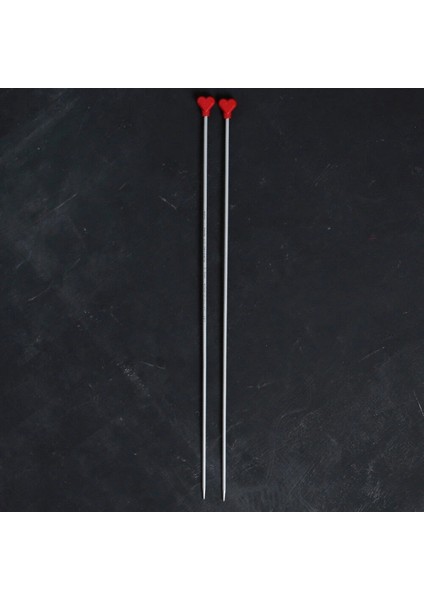 Addı Kalpli 3.5mm 40CM Klasik Alüminyum Örgü Şişi fiyatları