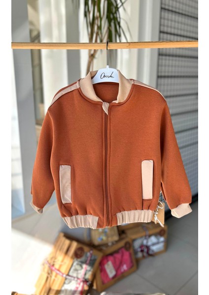 Erkek Çocuk 3iplik Şardonlu Kışlık Uzun Kollu Fermuarlı Hırka fiyatları