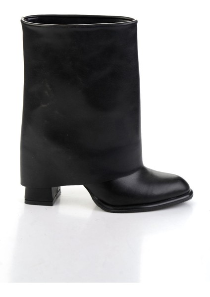 Siyah Kadın Bot & Bootie K02565070409