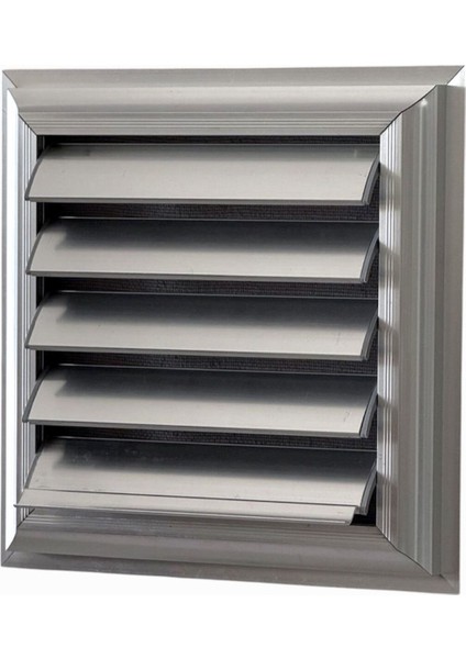 35X35 cm Alüminyum Parlak Krom Eloksal Banyo Menfezi fırsatları