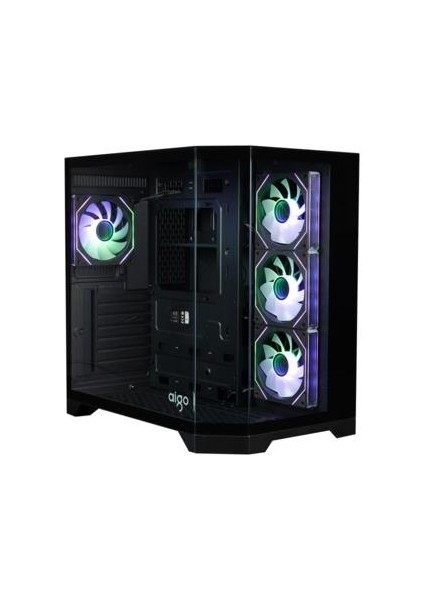 Aıgo FT418 Pro Siyah GP-750W 80+ Non-Modular Bronze Argb Mid Tower Kasa fiyatları