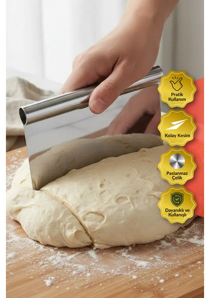 ® | Paslanmaz Çelik Hamur Kesici