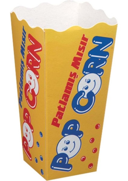 Patlamış Mısır Kutusu Küçük 50'li