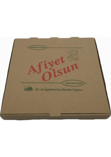 Pizza Kutusu 33X33 cm 100'LÜ