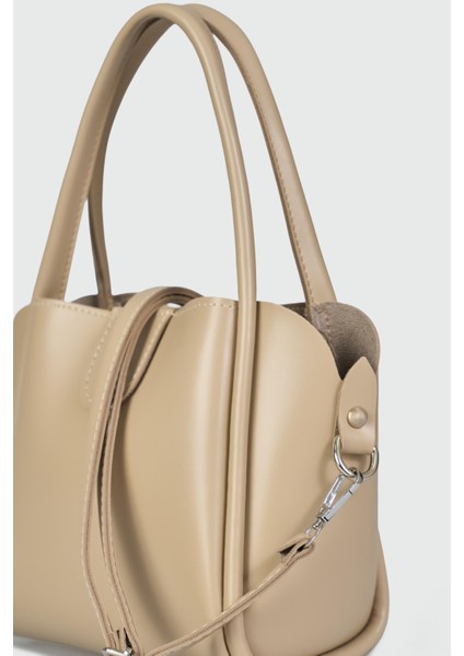 Beca El ve Çapraz Çanta Vizon modelleri