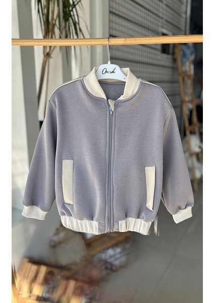 Erkek Çocuk 3iplik Şardonlu Kışlık Uzun Kollu Fermuarlı Hırka fiyatları