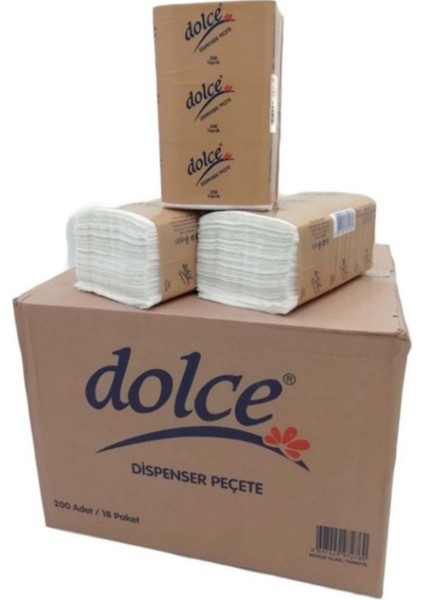 Dispenser Peçete 150'LI 18 Paket