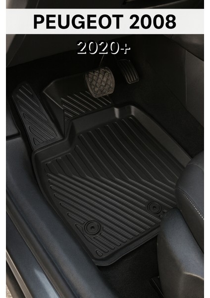 Peugeot 2008 2020+ Uyumlu 3D Oto Paspas Premium fiyatları