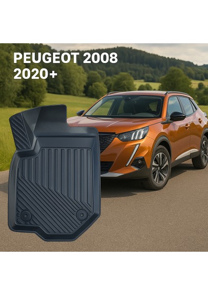 Peugeot 2008 2020+ Uyumlu 3D Oto Paspas Premium fırsatları