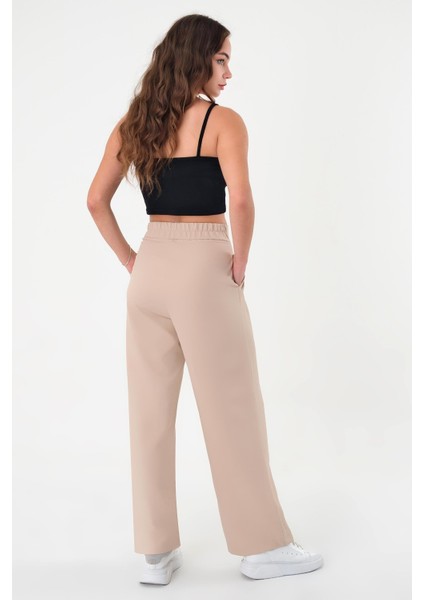 Kadın Taş Kore Model Palazzo Pantolon indirimleri